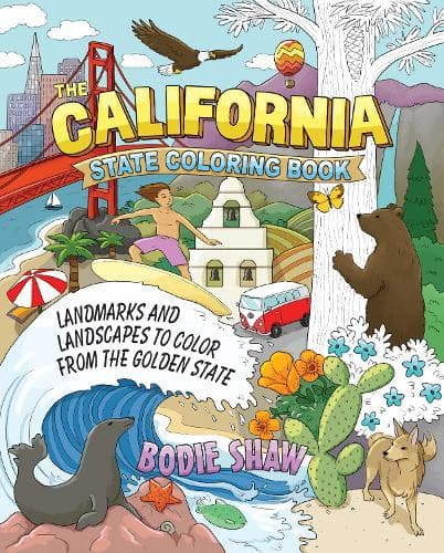 The California State Coloring Book: Landmarks and Landscapes to Color from the Golden State