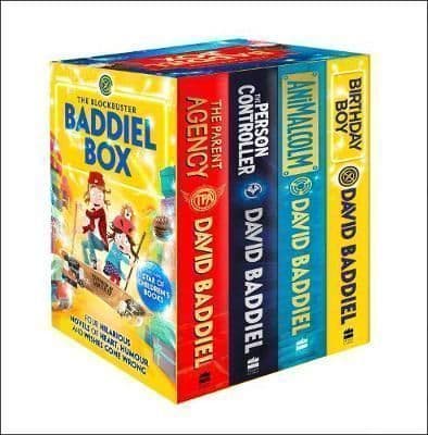 The Blockbuster Baddiel Box (The Person Controller, The Parent Agency, AniMalcolm, Birthday Boy): Four Hilarious Novels of Heart, Humour and Wishes Gone Wrong