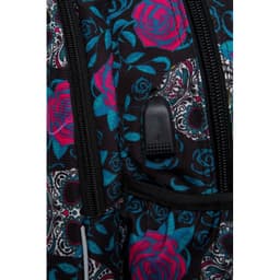 CoolPack seljakott Strike L Skulls & Roses, 27 l