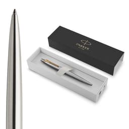 Pastapliiats PARKER Jotter Stainless Steel GT, Medium sinine