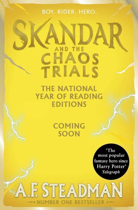 Skandar and the Chaos Trials: GO ALL IN for the National Year of Reading with the INSTANT NUMBER ONE BESTSELLER in the biggest fantasy adventure series since Harry Potter