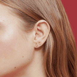 Kõrvarõngad Timi Stina - Small Heart Stud, Gold