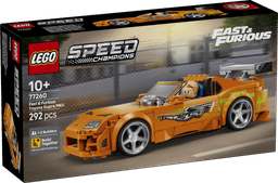 LEGO Speed Champions Kiired ja vihased Toyota Supra MK4