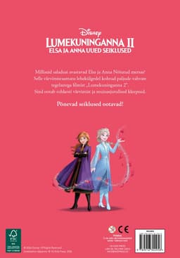 Lumekuninganna ja igavene talv. Värvimisraamat