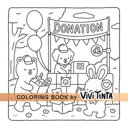 Fuzzy Hygge: Super cute colouring book
