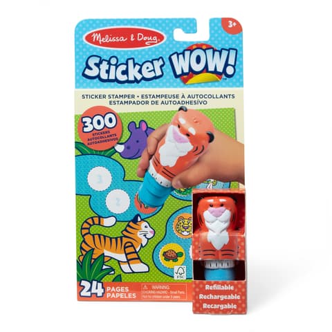 MELISSA Sticker WOW! Tegevuskomplekt - Tiiger