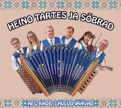 CD Heino Tartes ja sõbrad -  Aeg kaob, laulud jäävad