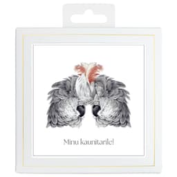 Sõnumikaart Kõrvarõngad "Minu kaunitarile"