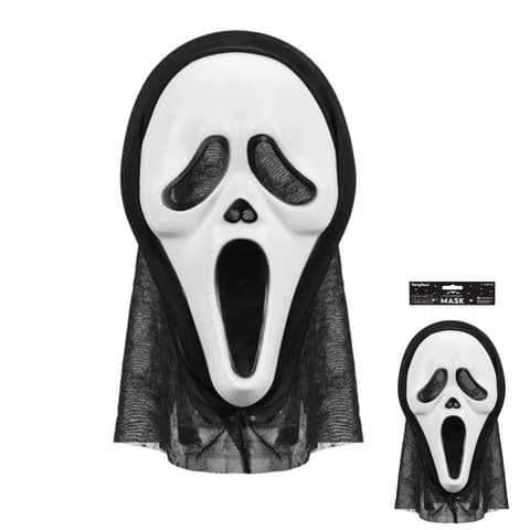 PartyDeco Halloweeni mask 18x31 cm