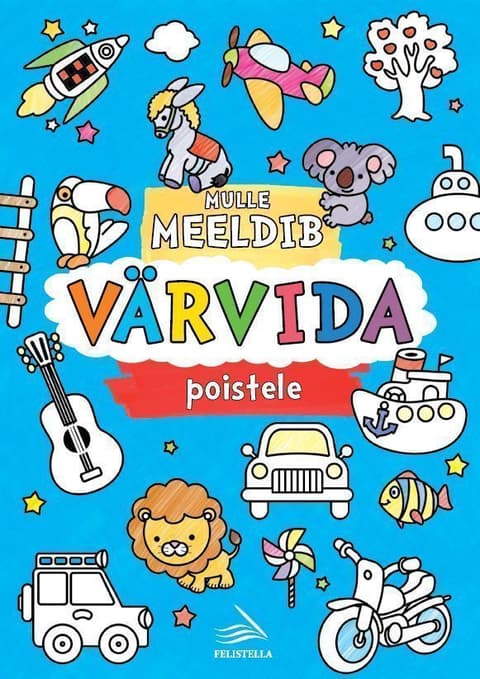 Mulle meeldib värvida. Poistele