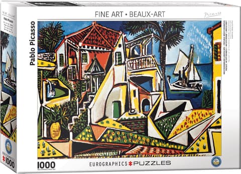 Pusle 1000 tk Mediterranean Landscape by Picasso