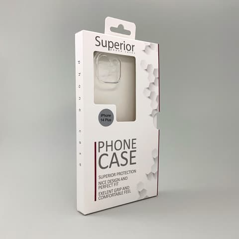 Telefoniümbris iPhone 14 Plus läbipaistev