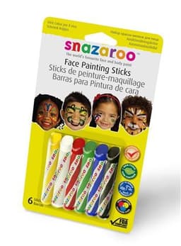Näovärvi pulkade komplekt Snazaroo 6tk