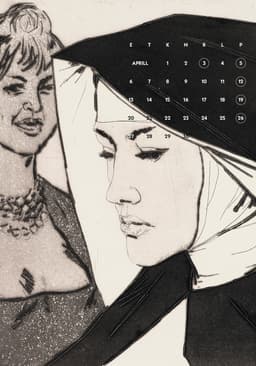 Kalender 2026. Evald Okase graafika.