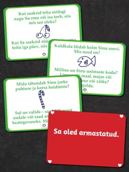 Vestluskaardid/Seltskonnamäng: TÄHTSAD JUTUD LAPSEGA