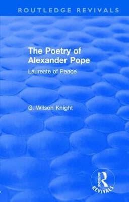 : The Poetry of Alexander Pope (1955): Laureate of Peace