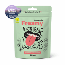 Fresmy piparmündimaitselised hambapesutabletid, 124 tk