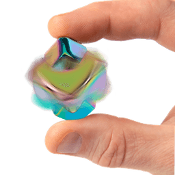 Bopster Spinner kuubik, Mitmevärviline metallik