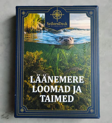 Õppekaardid LÄÄNEMERE LOOMAD JA TAIMED