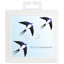 Sõnumikaart Kõrvarõngad "Tuult tiibadesse"