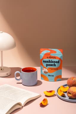 Sunkissed Peach – virsikumaitseline roheline rooibos tee