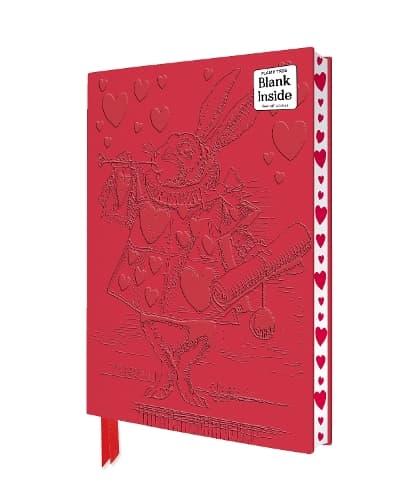Alice's Adventures in Wonderland: White Rabbit Artisan Art Blank Notebook (Flame Tree Journals)