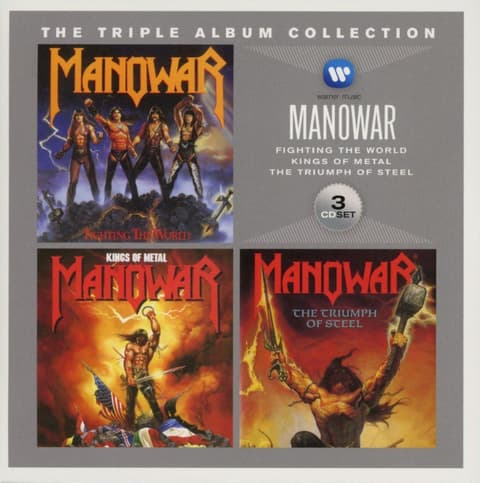 CD Manowar-The Triple Album Collection 3CD