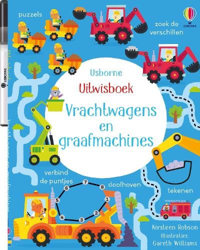 Vrachtwagens en graafmachines