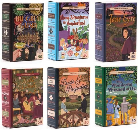 Pusle Mini Jigsaw Library assortii 50 tk