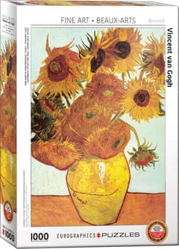 Pusle 1000 tk Twelve Sunflowers by van Gogh