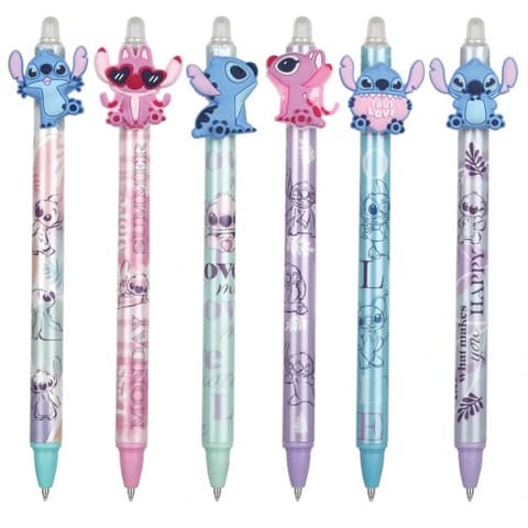 STITCH kustutatav tindipliiats, sinine, metallik assortii