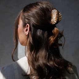 SOFI Juukseklamber S Shell Gold