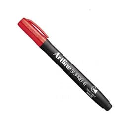 Marker permanent Artline Supreme 1 mm, ümar punane