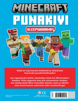Minecraft. Punakivi kleepsuraamat