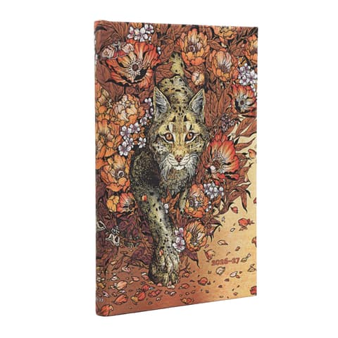 2027 Kalendermärkmik Paperblanks 18-kuud Lynx Rising