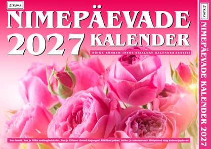 2027 Nimepäevade kalender