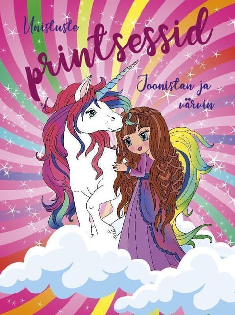 Unistuste printsessid. Joonistan ja värvin