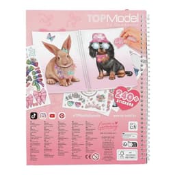 TOPModel Kleepimisraamat Riietamine 2026 Animals