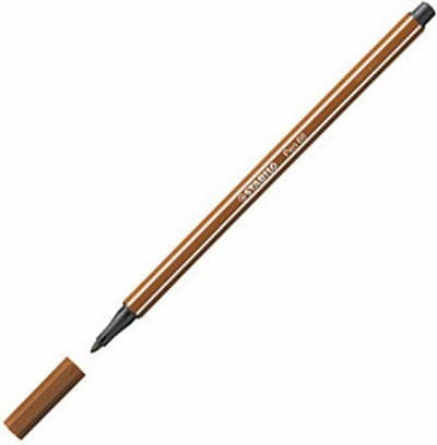 STABILO tindipliiats, Pen 68-75, pruun