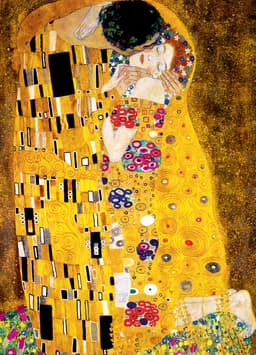 Pusle 1000 tk The Kiss by Gustav Klimt