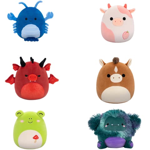 SQUISHMALLOWS Pehme mänguasi 19 cm, assortii W21A