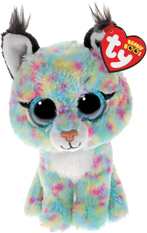 Pehme kaisuloom TY Beanie Boos Ilves multi 15,5 cm