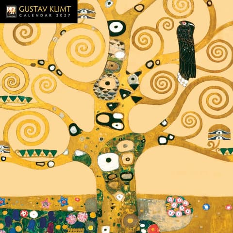Gustav Klimt Mini Wall Calendar 2027 (Art Calendar)