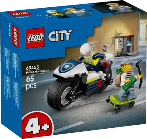 LEGO City Politseimootorratta tagaajamine