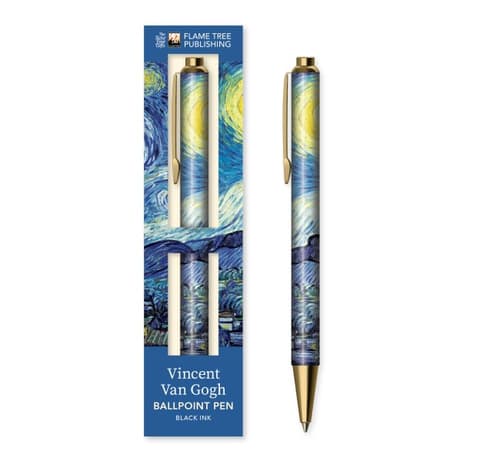 Pastapliiats karbis Vincent van Gogh: The Starry Night Boxed Decorative Ballpoint pen JAH