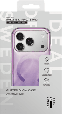 Clear Case iPhone 17 Pro/18 Pro - Amethyst Mist MagSafe