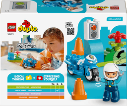 LEGO DUPLO Sinine politseimootorratas