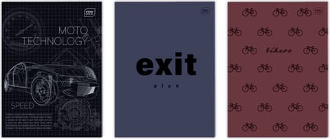 Kaustik A4 TRENDS BOYS 60 lehte ruuduline, 70gr