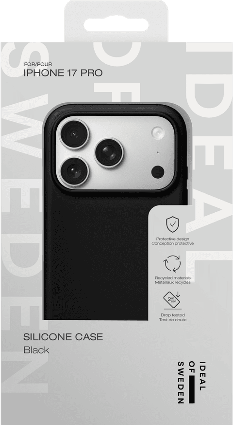 Silicone Case iPhone 17 Pro - Black