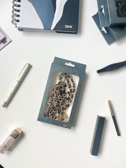 SEIK Universaalne Telefonipael - Luksuslik Nahk X Kuld